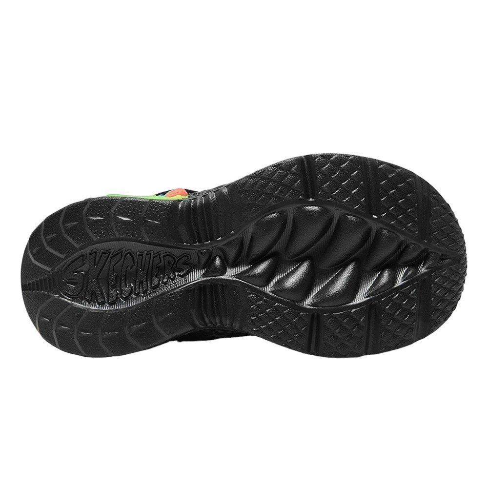 Tênis Skechers S Lights Creature Lights Infantil Preto 4