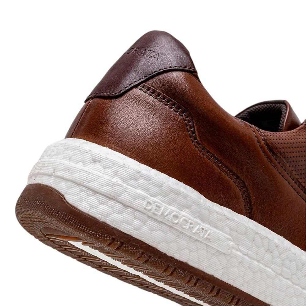 Sapatênis Democrata Denim Drake Pulse Masculino Marrom 4