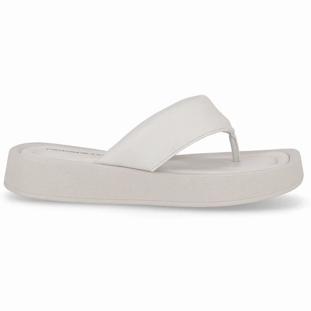 Chinelo Piccadilly Cristiani Feminino Branco 2