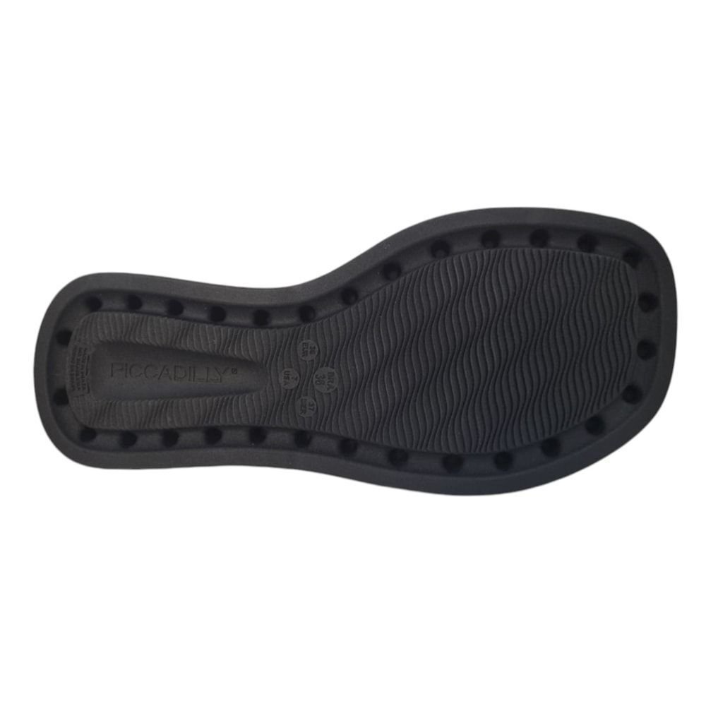 Chinelo Piccadilly Cristiani Feminino Preto 4