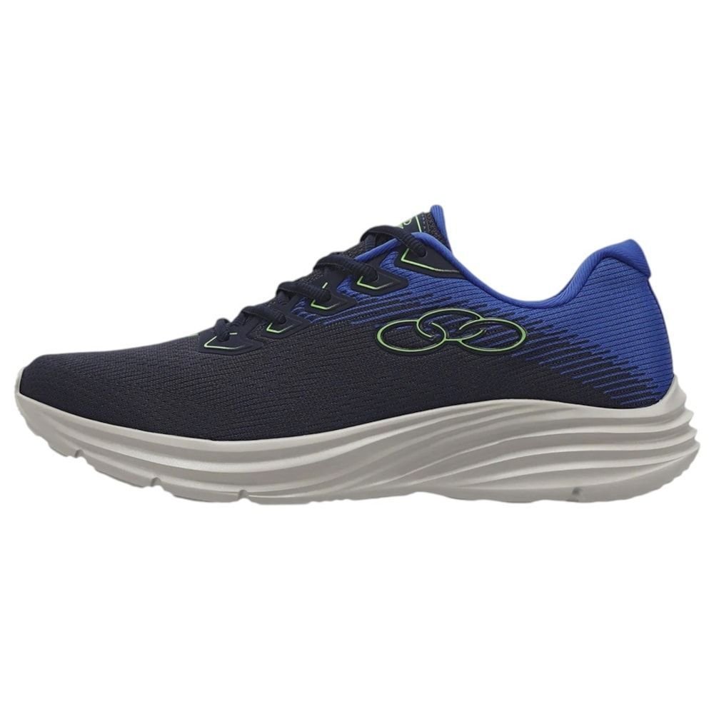 Tênis Olympikus Index 3 Unissex Preto/Azul 2