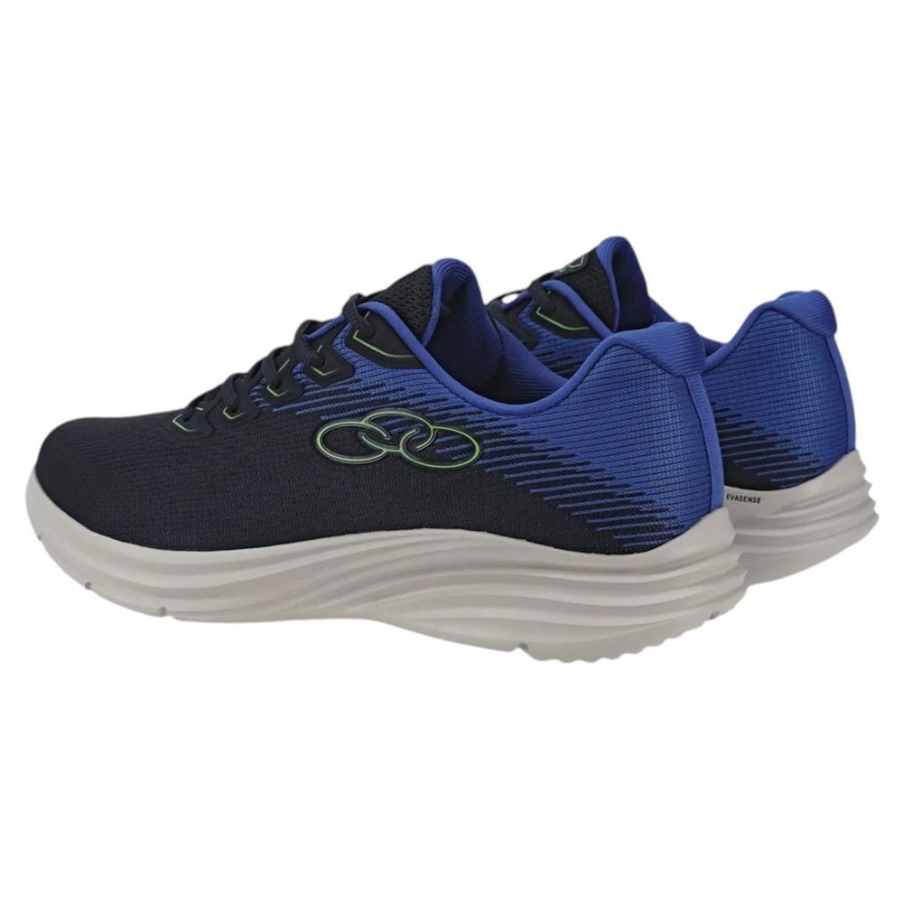 Tênis Olympikus Index 3 Unissex Preto/Azul 3