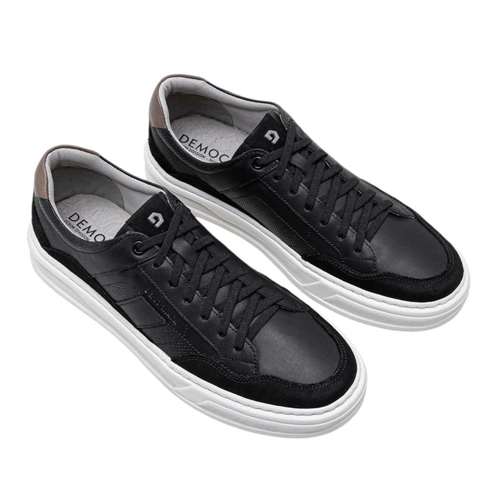 Sapatênis Democrata Denim Wide Masculino Preto 2