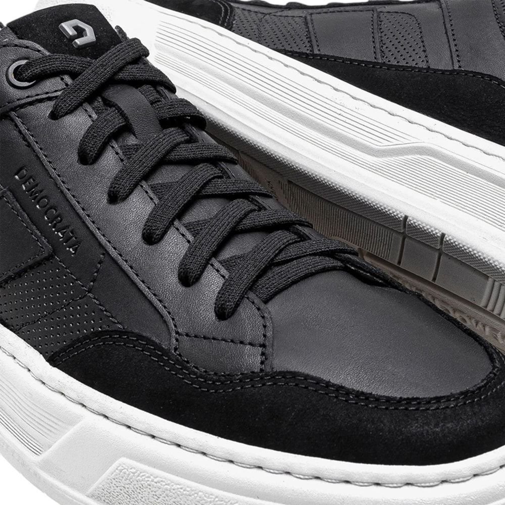 Sapatênis Democrata Denim Wide Masculino Preto 4