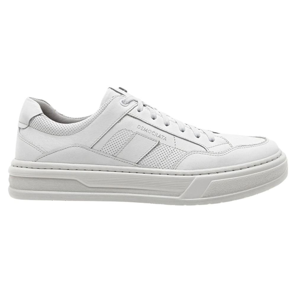 Sapatênis Democrata Denim Wide Masculino Branco 1