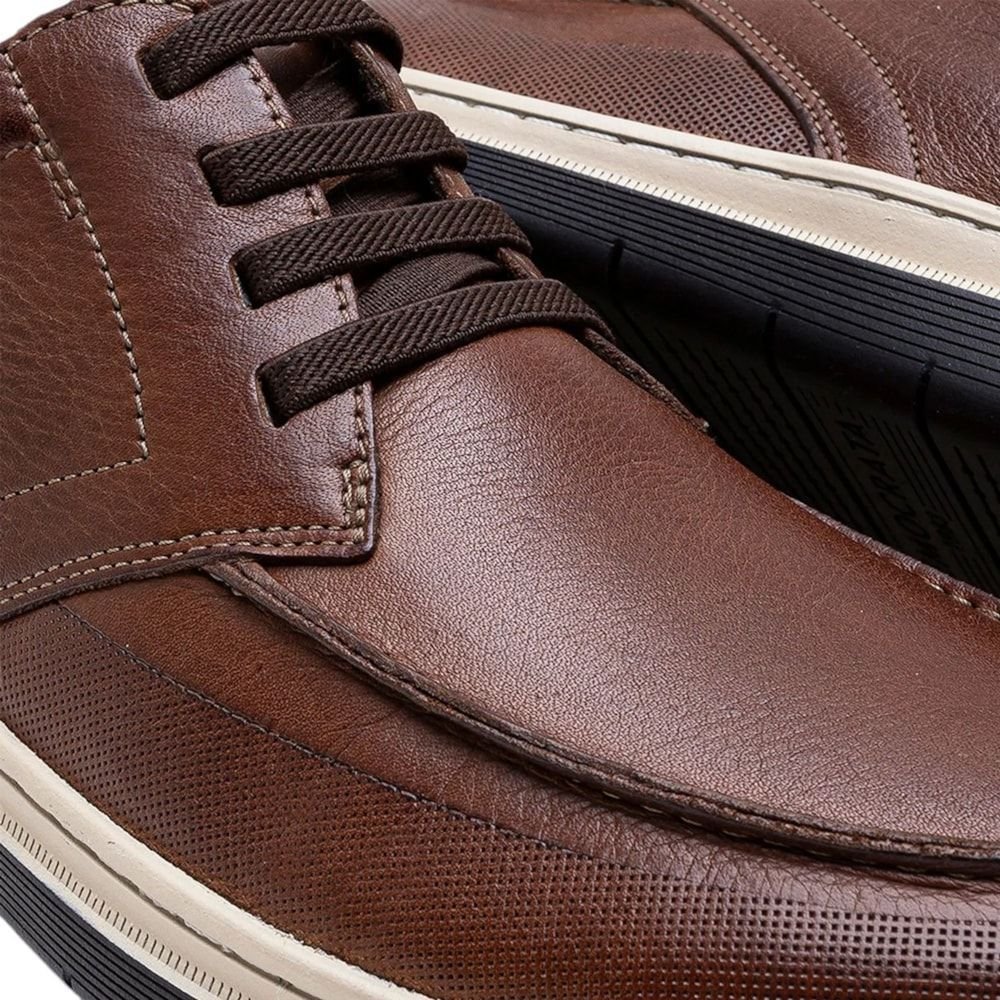 Sapato Democrata Easy Leave Masculino Marrom 4