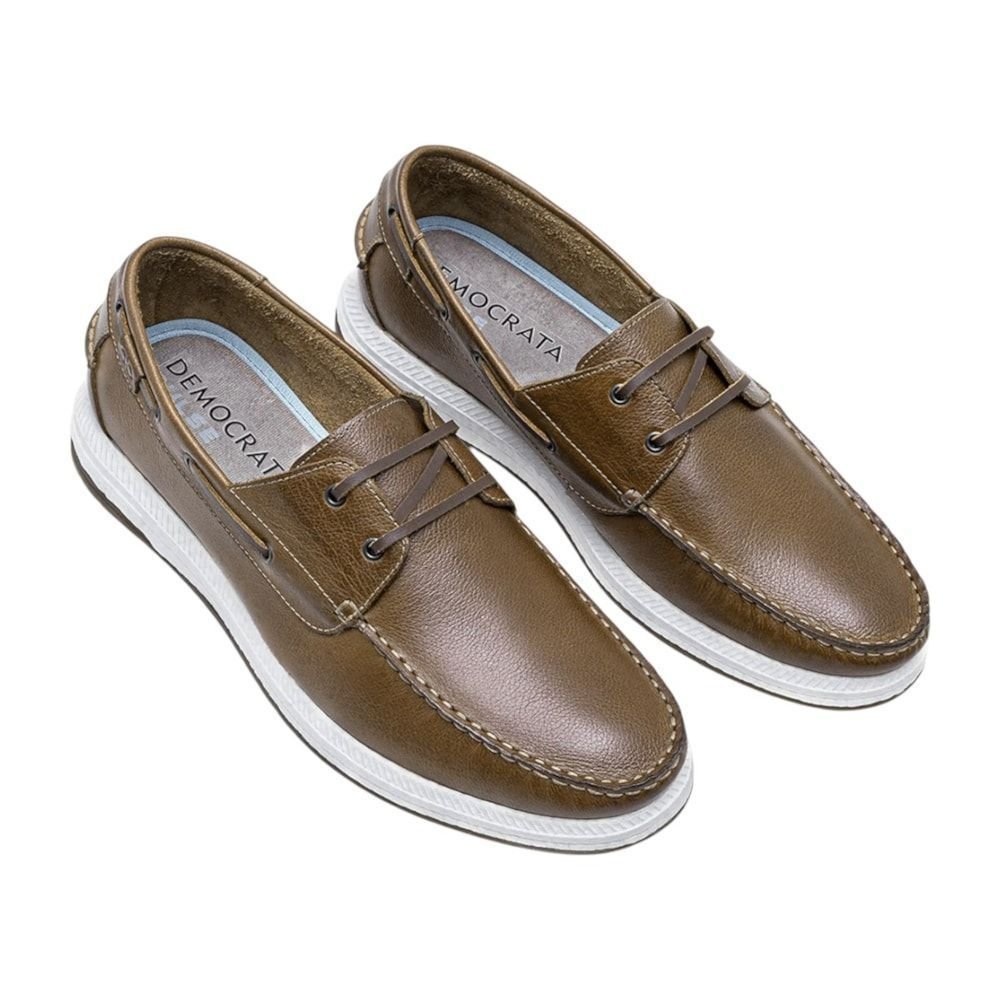 Mocassim Democrata Easy Flop Pulse Masculino Marrom 2