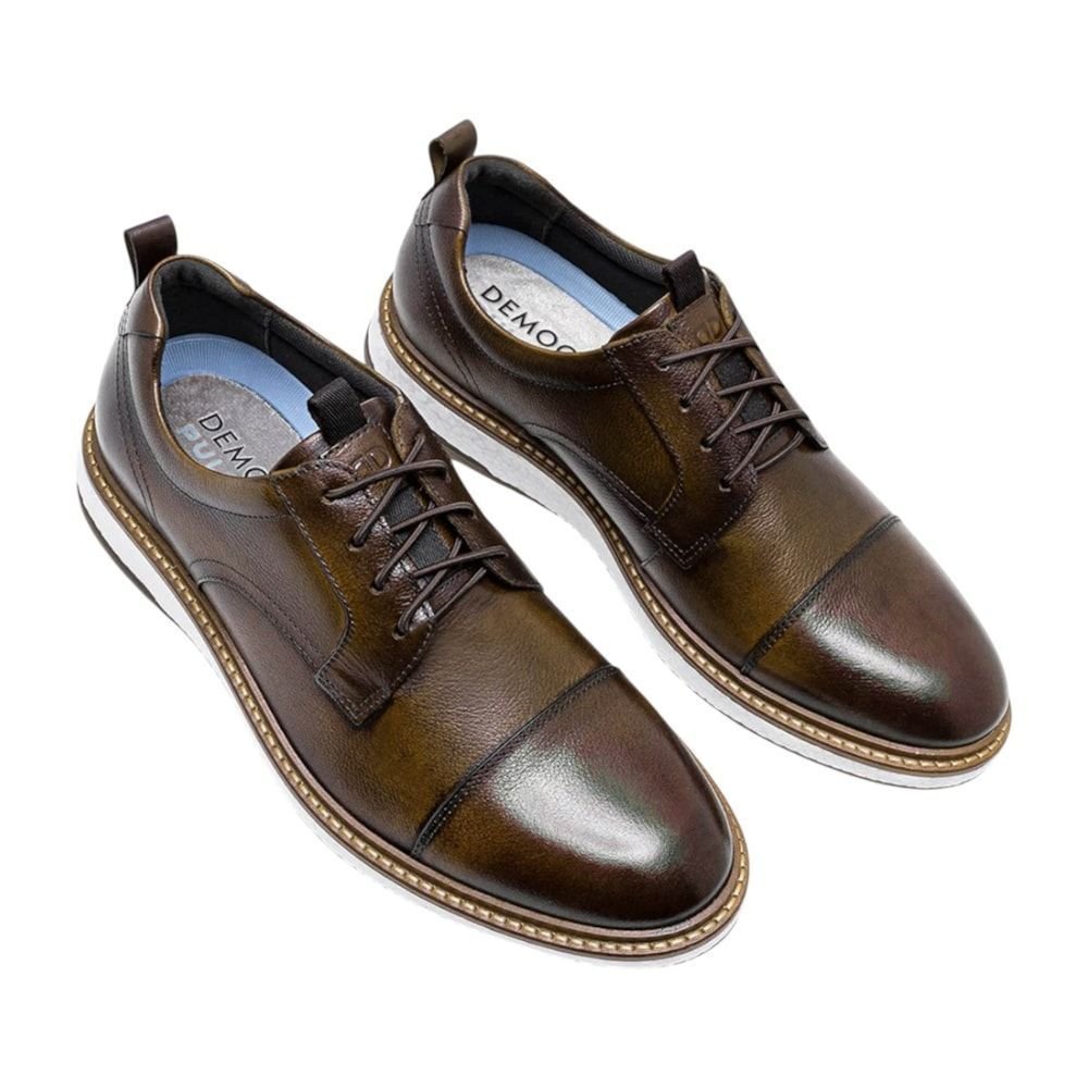 Sapato Democrata Metropolitan Clark Pulse Masculino Marrom 2