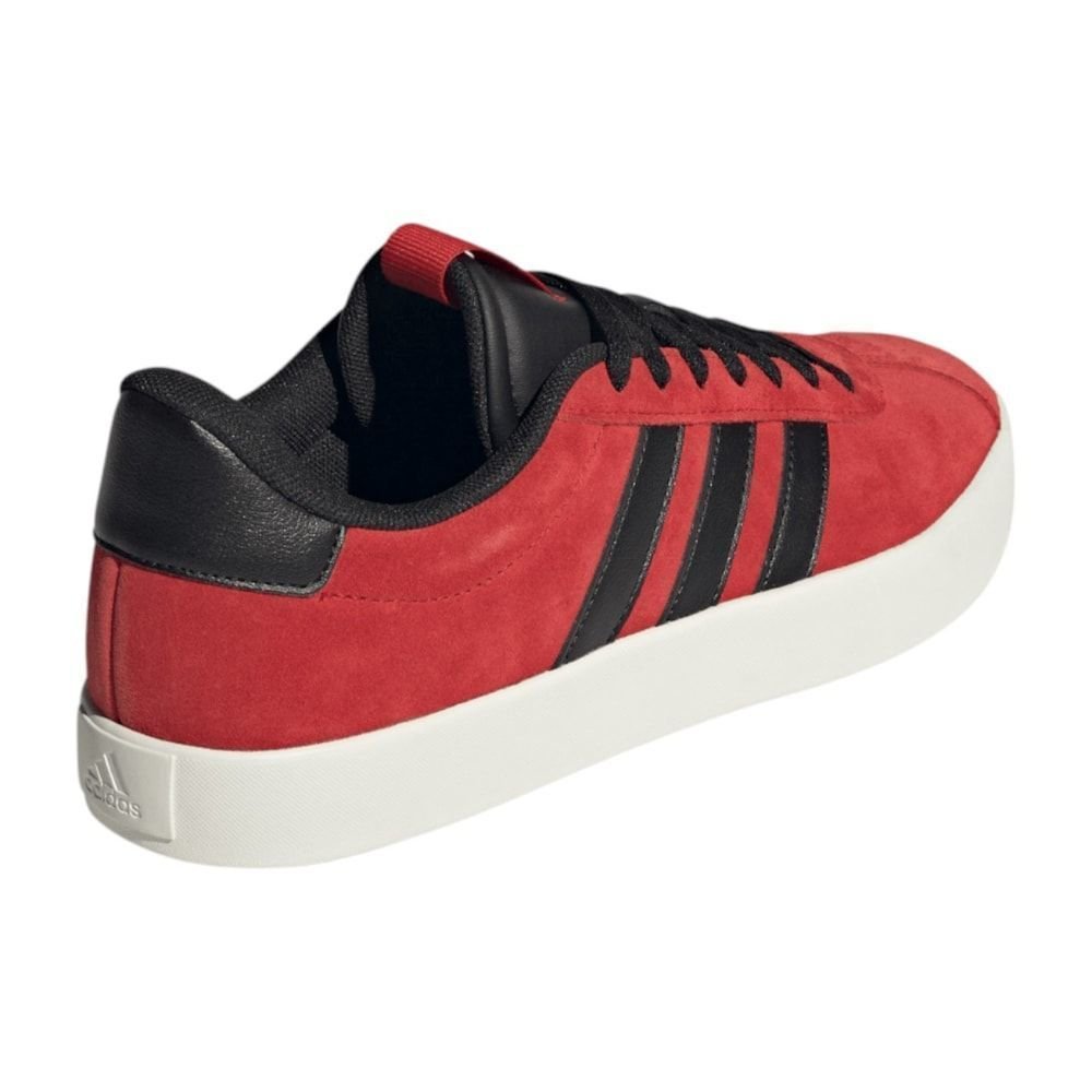 Tênis Adidas VL Court 3.0 Masculino Vermelho/Preto 3