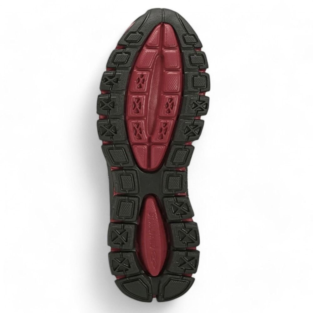 Tênis Olympikus Dynamic Unissex Preto/Vermelho 4