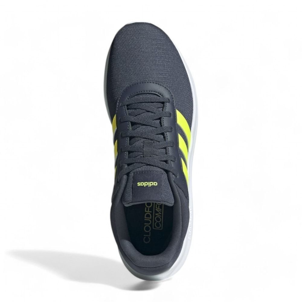Tênis Adidas Lite Racer 4.0 Masculino Azul Marinho/Verde 4