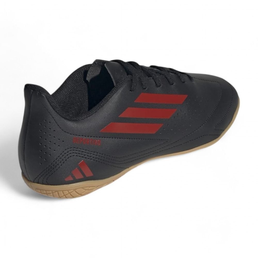 Chuteira Futsal Adidas Deportivo III Preto/Vermelho 3