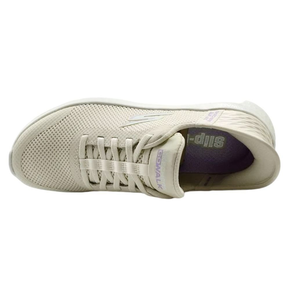 Tênis Skechers Go Walk Flex Grand Entry Feminino Branco 4