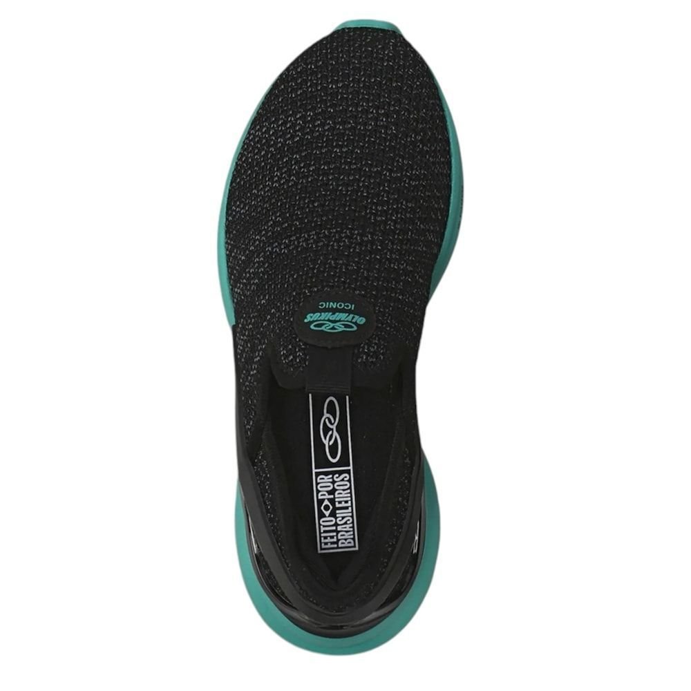 Tênis Olympikus Iconic Infantil Preto/Azul 4