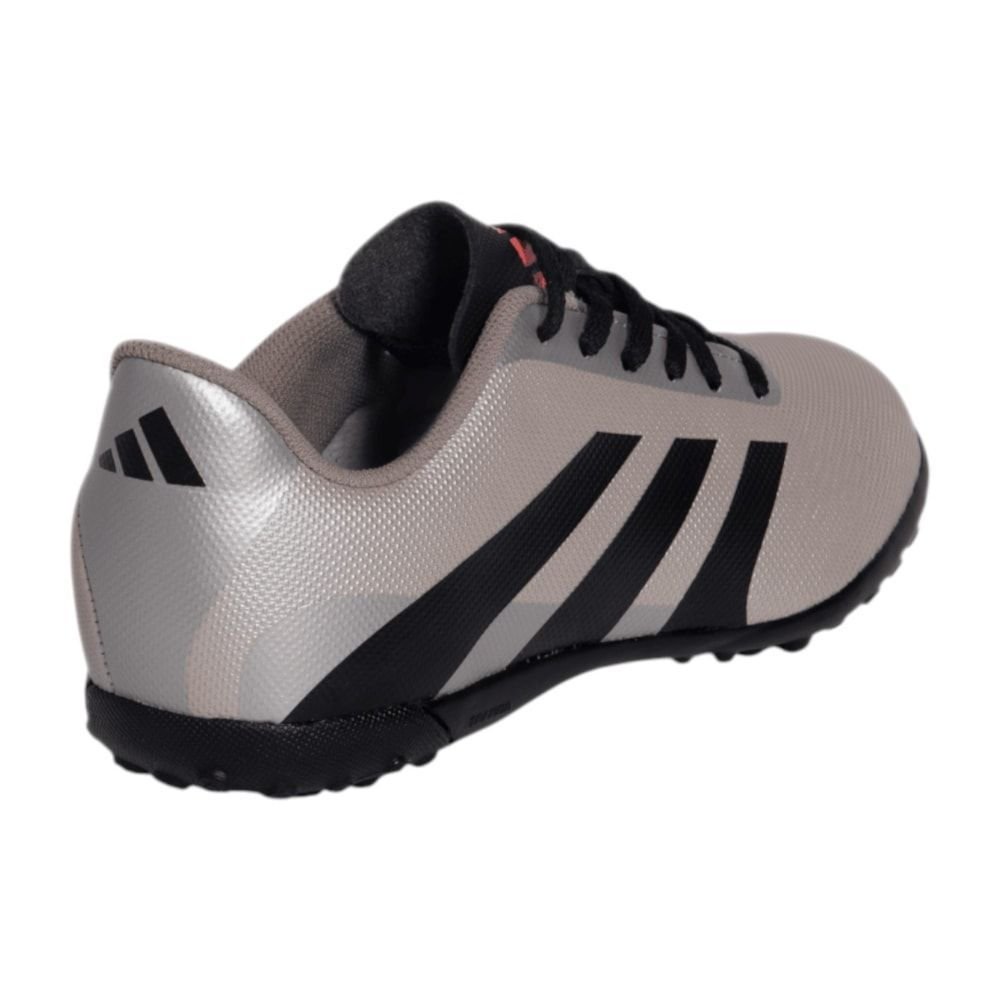 Chuteira Society Adidas Predator Artilheira 24 Infantil Cinza/Preto 3