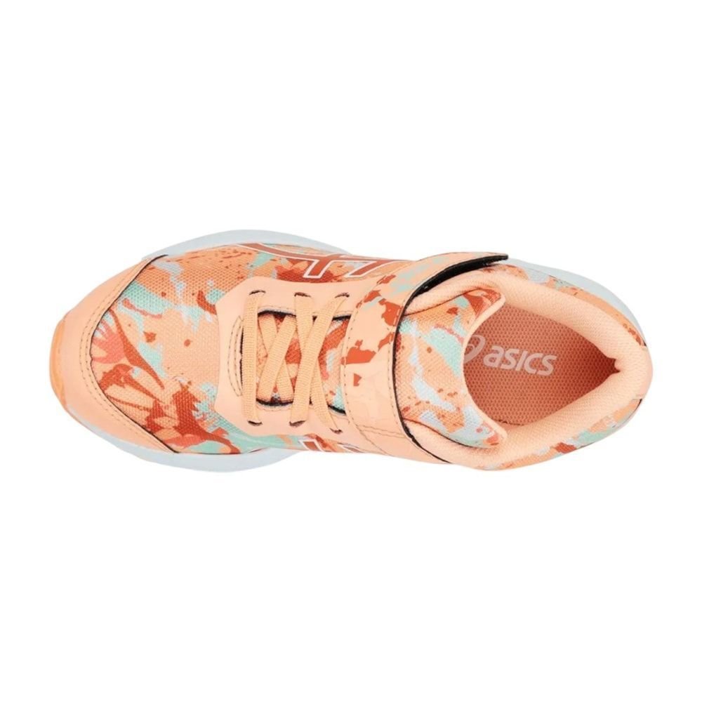 Tênis Asics Fantasy 4 Infantil Laranja 3