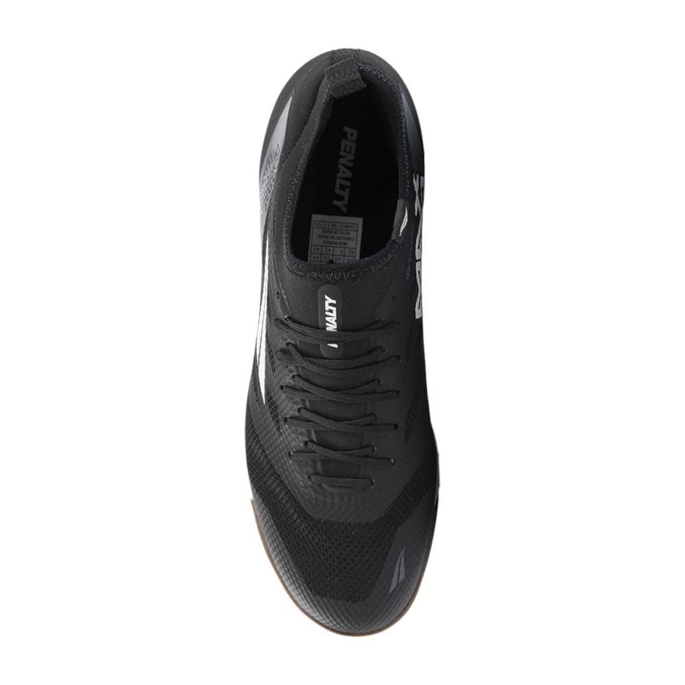 Chuteira Futsal Penalty Max 500 Locker Y-3 Infantil Preto 4