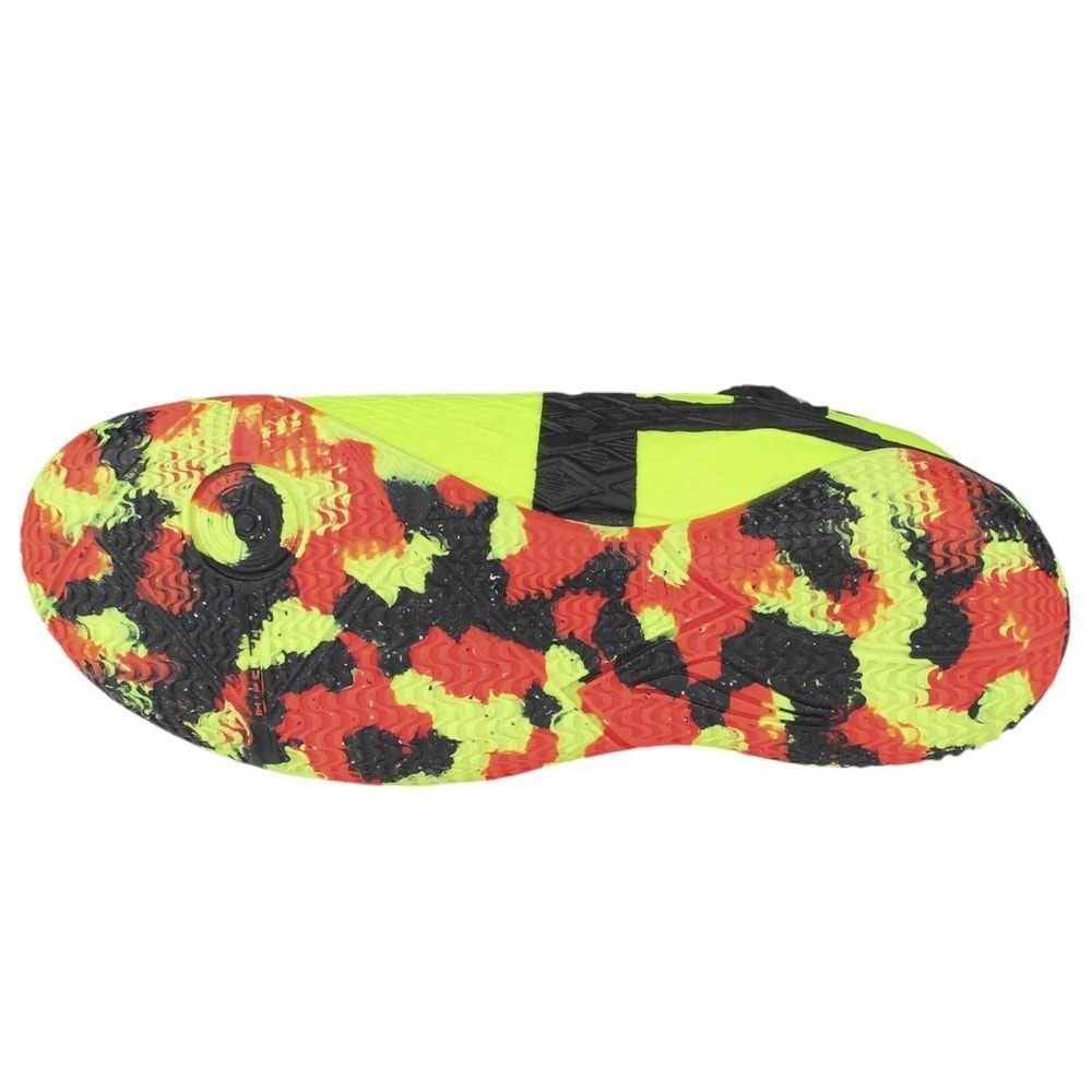 Chuteira Futsal Penalty Rx Locker Y-3 Kids Amarelo/Preto/Laranja 4