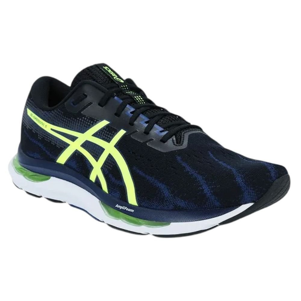 Tênis Asics Gel-Hypersonic 5 Masculino Preto/Azul/Amarelo 1
