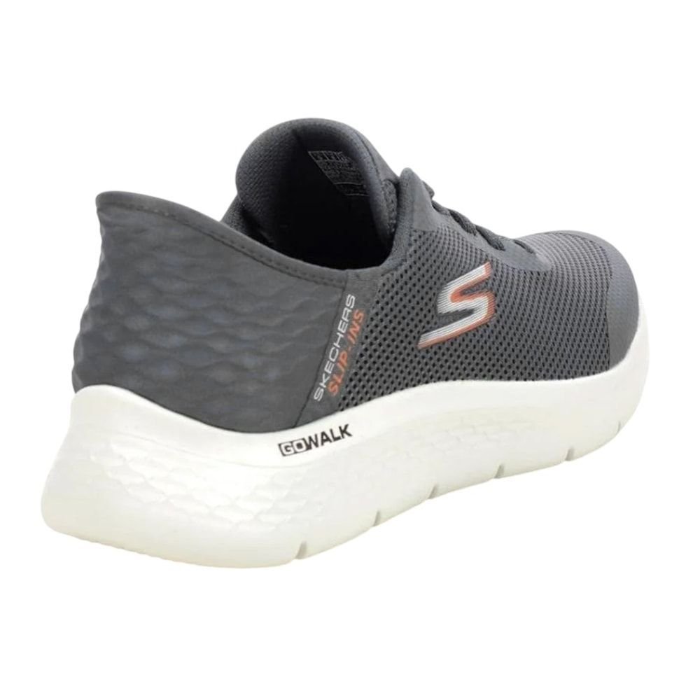 Tênis Skechers Go Walk Flex Hands Up Masculino Cinza 3