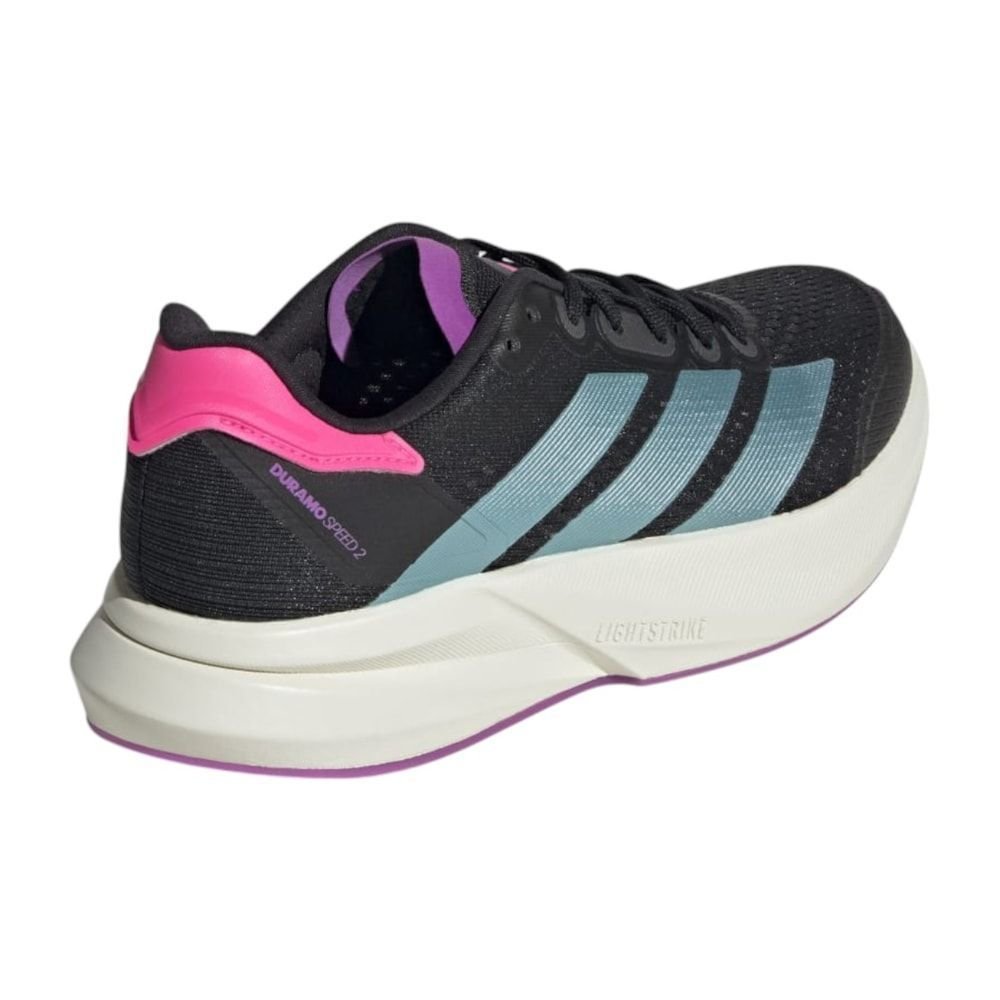 Tênis Adidas Duramo Speed 2 Feminino Preto/Azul 3