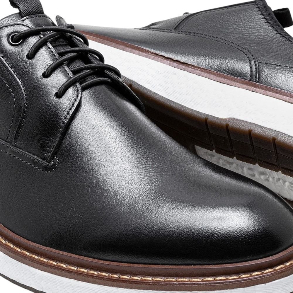 Sapato Democrata Metropolitan Clark Pulse Masculino Preto 4