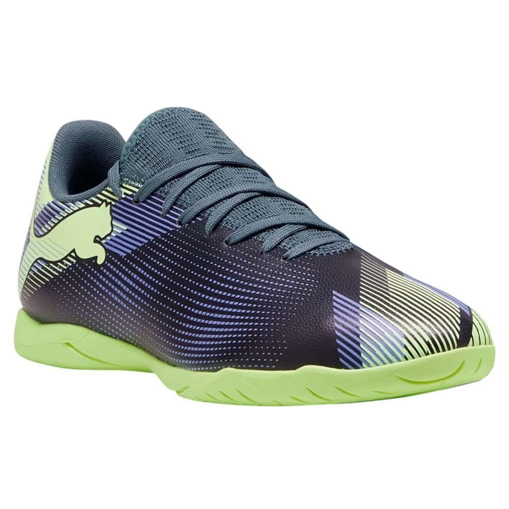 Chuteira Futsal Puma Future 7 Play Verde 1