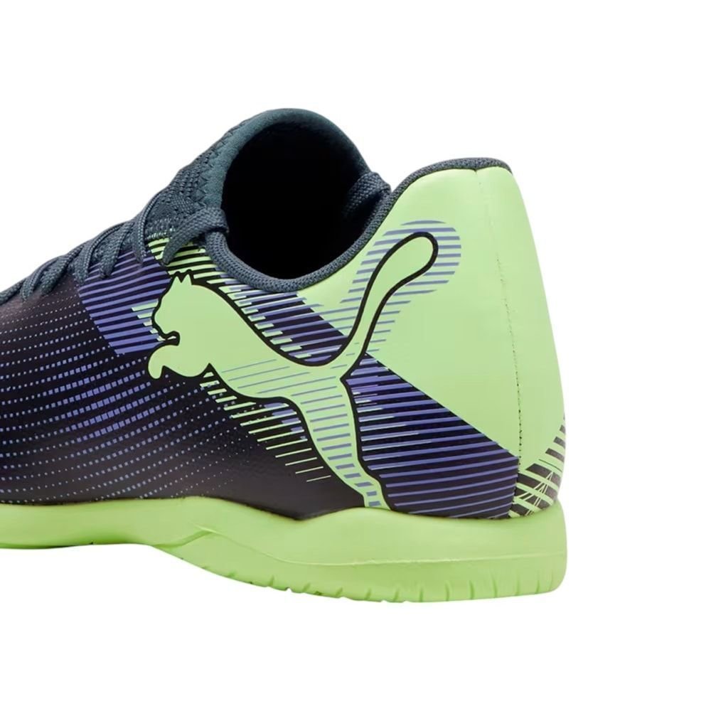 Chuteira Futsal Puma Future 7 Play Verde 4