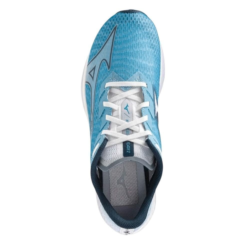 Tênis Mizuno Wave Rebellion Flash 2 Feminino Azul 4