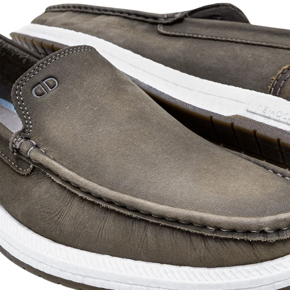 Mocassim Democrata Easy Flop Pulse Masculino Marrom 4