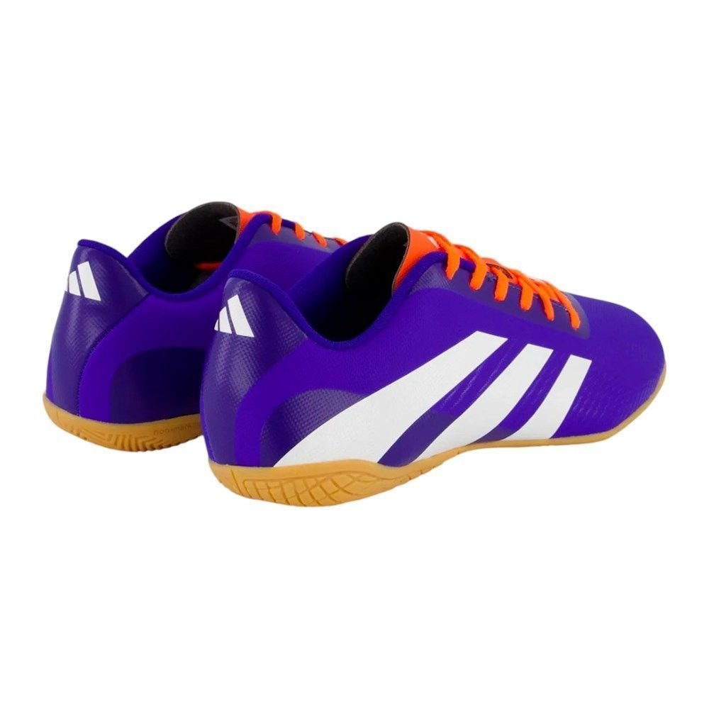 Chuteira Futsal Adidas Predator Artilheira 24 Azul/Laranja 2