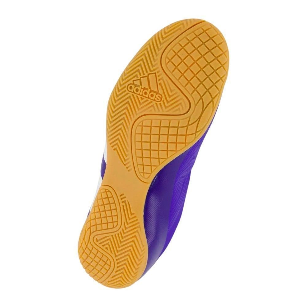 Chuteira Futsal Adidas Predator Artilheira 24 Azul/Laranja 4