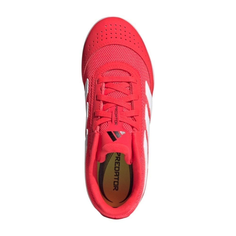 Chuteira Futsal Adidas Predator Club Infantil Vermelho 4