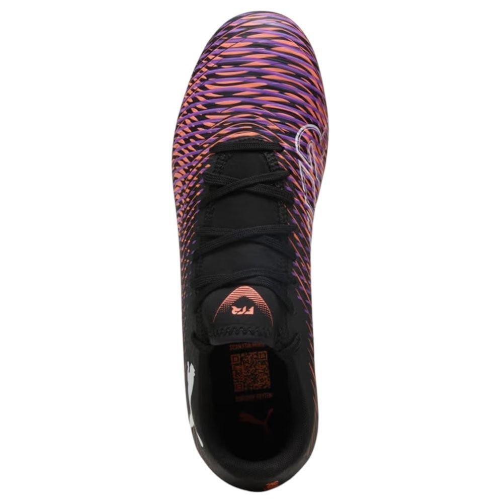 Chuteira Campo Puma Future 8 PLAY FG/AG Preto/Roxo 4