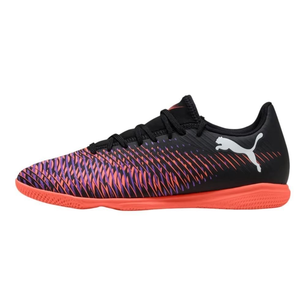Chuteira Futsal Puma Future 8 PLAY IT Preto/Roxo 2