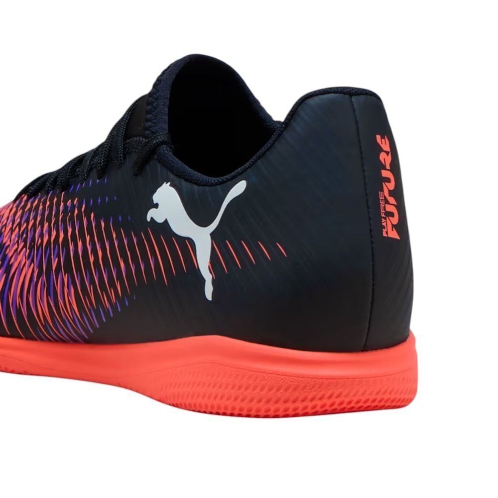 Chuteira Futsal Puma Future 8 PLAY IT Preto/Roxo 3