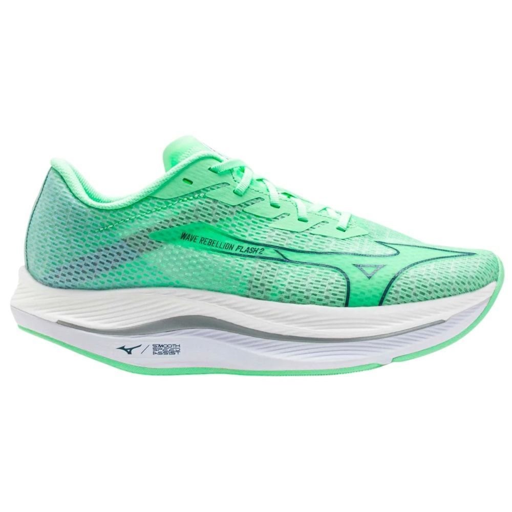 Tênis Mizuno Wave Rebellion Flash 2 Masculino Verde