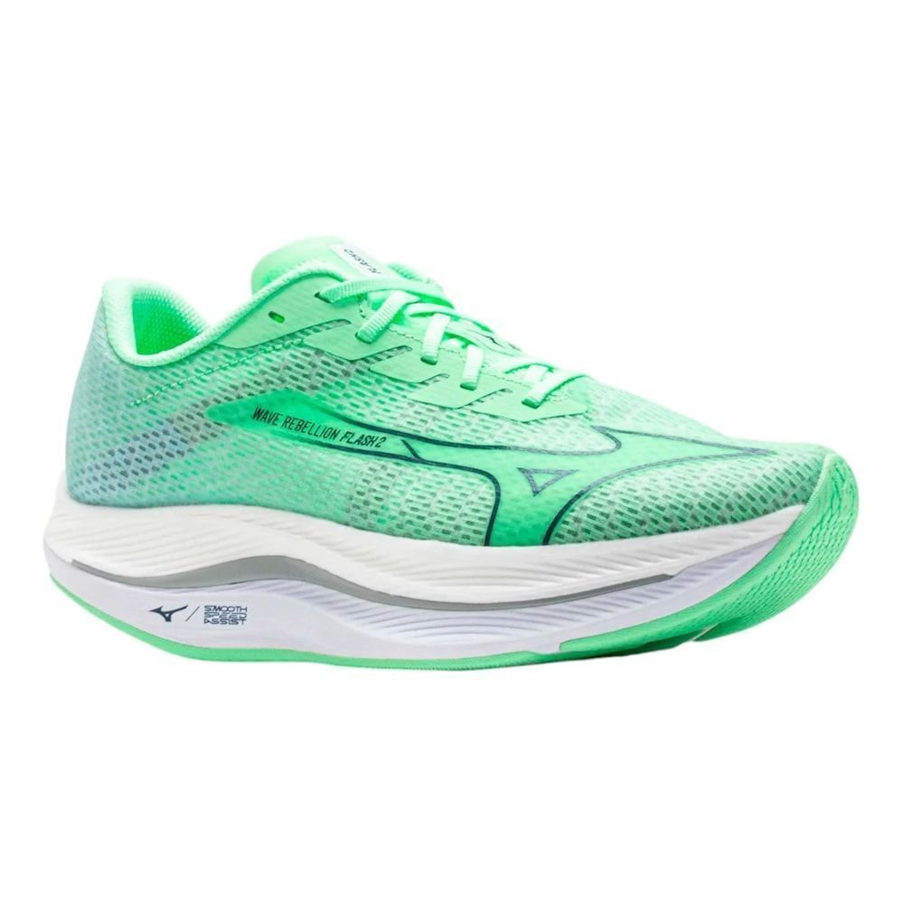 Tênis Mizuno Wave Rebellion Flash 2 Masculino Verde 3