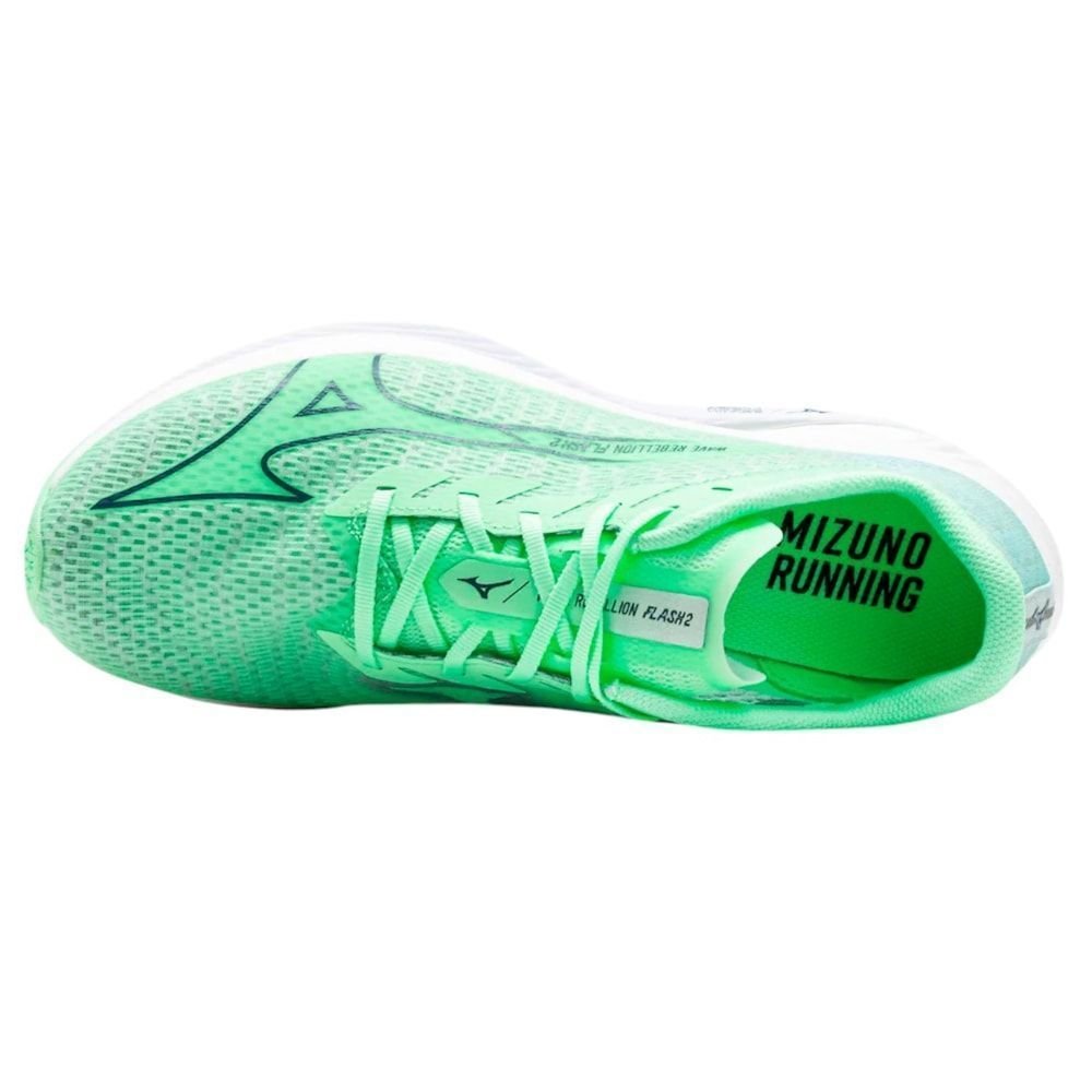 Tênis Mizuno Wave Rebellion Flash 2 Masculino Verde 5