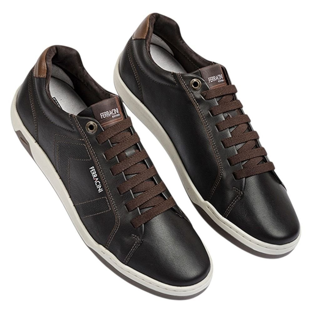 Sapatênis Ferracini Lexus Masculino Marrom 2