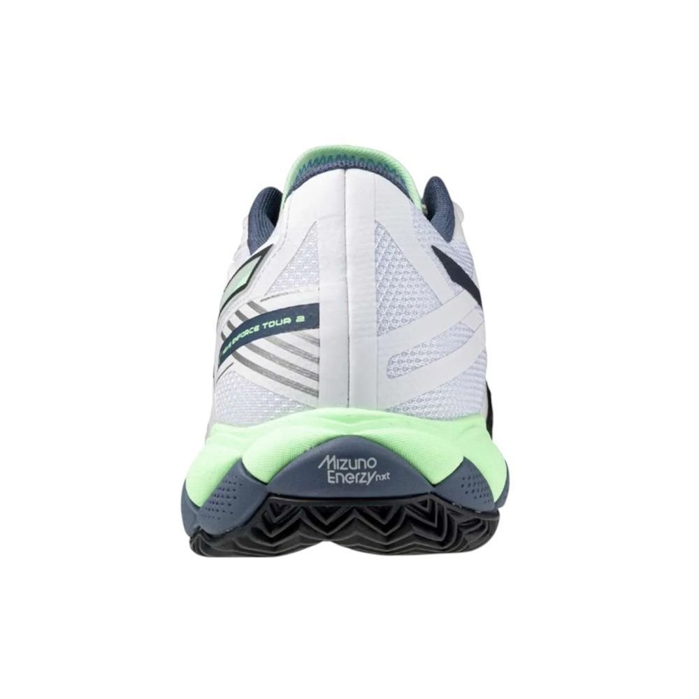 Tênis Mizuno Wave Enforce Tour 2 Clay Court Masculino Branco 3
