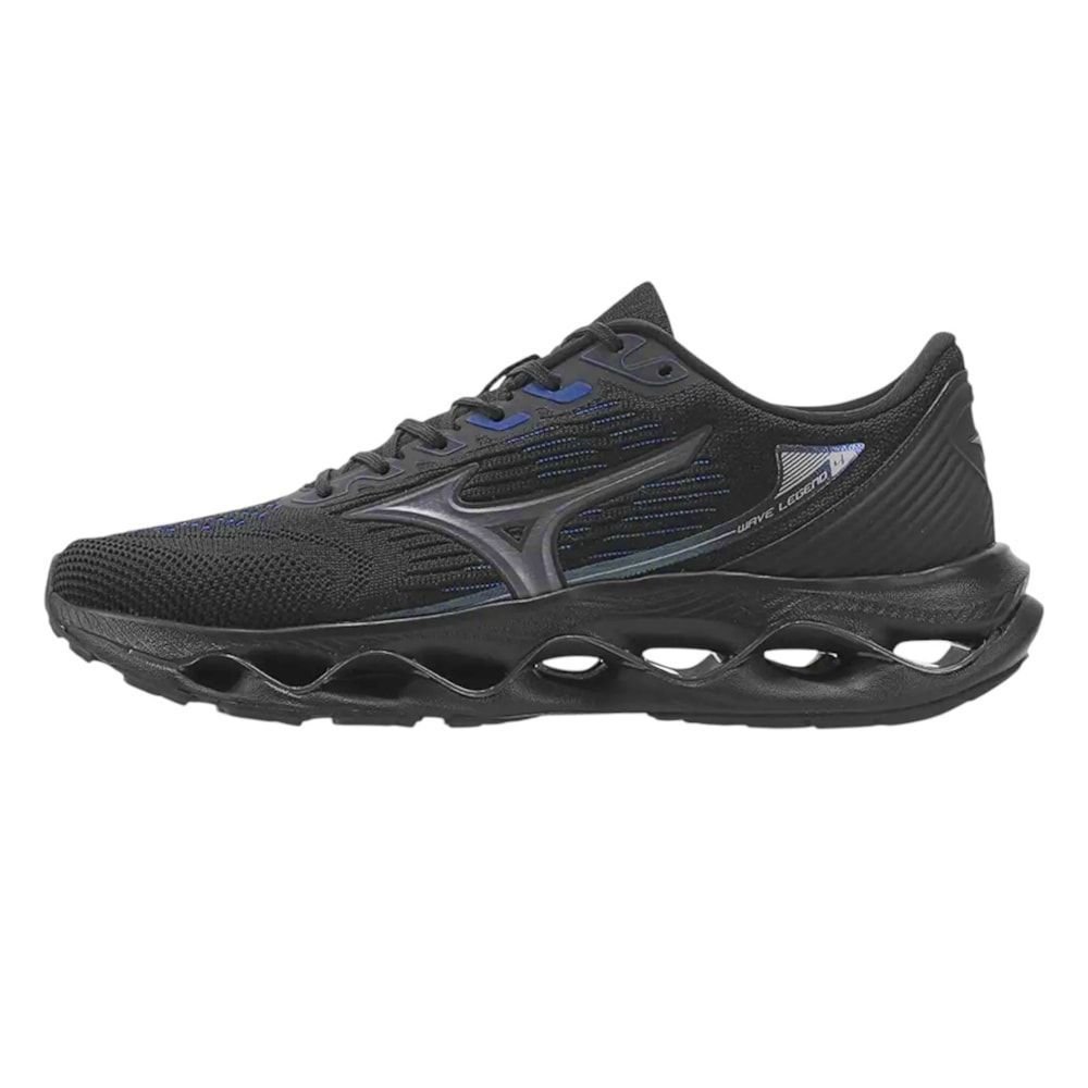 Tênis Mizuno Wave Legend 4 Masculino Preto 2