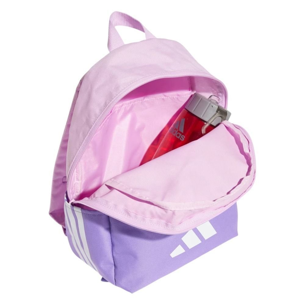 Mochila Adidas Logo Infantil Rosa 3