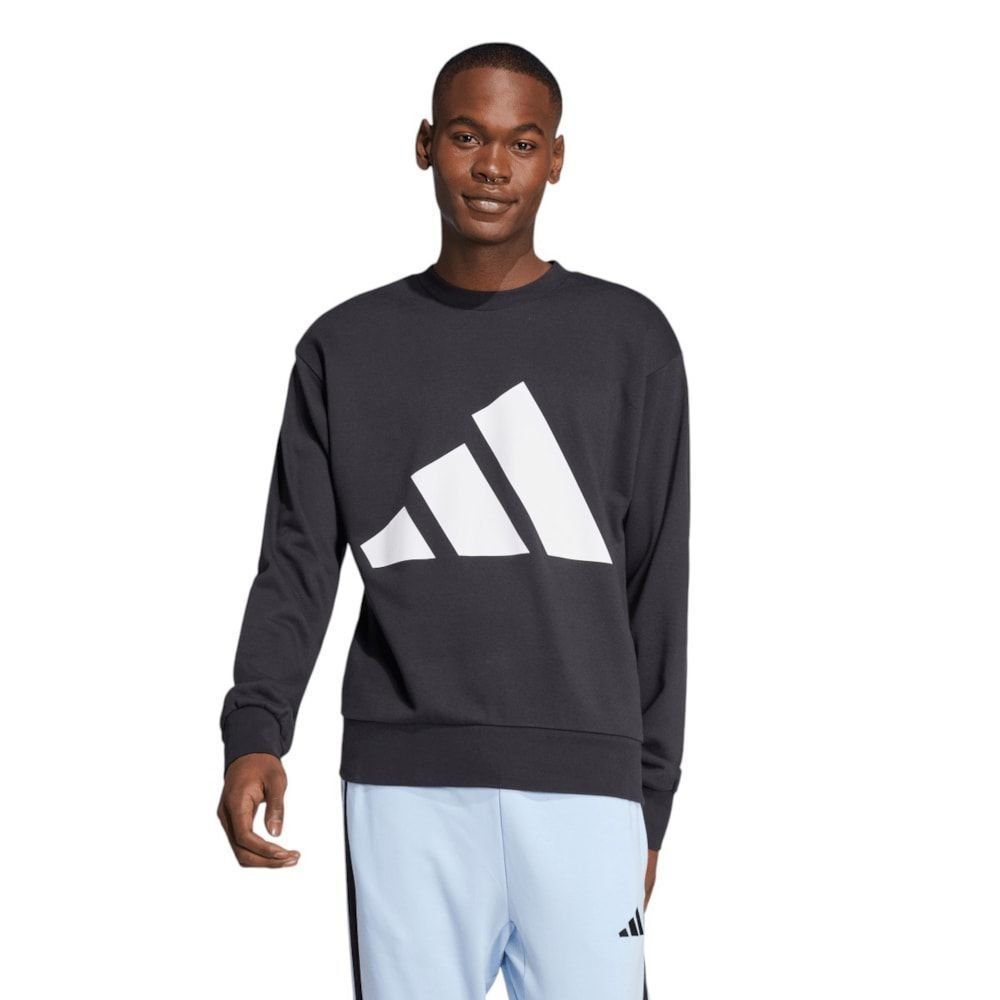 Moletom Adidas Essentials Big Logo Masculino Preto