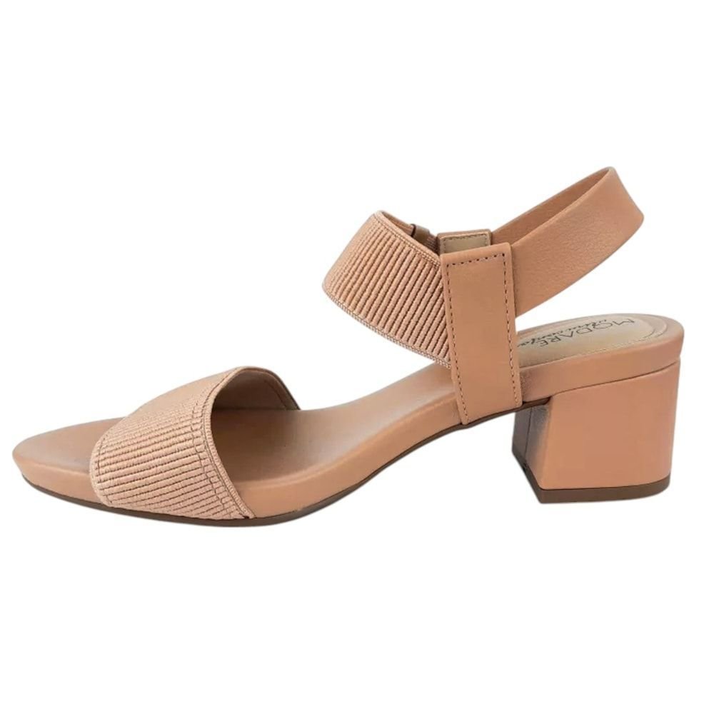 Sandália Modare Salto Bloco Feminina Marrom 2