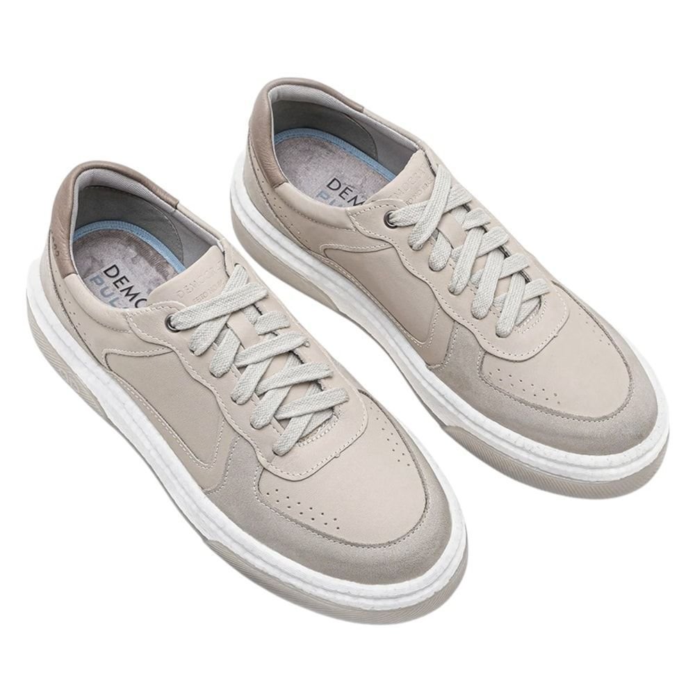 Tênis Democrata Beat Pulse Masculino Bege 2