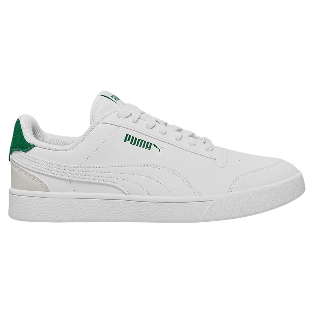 Tênis Puma Shuffle Masculino Branco/Verde 1