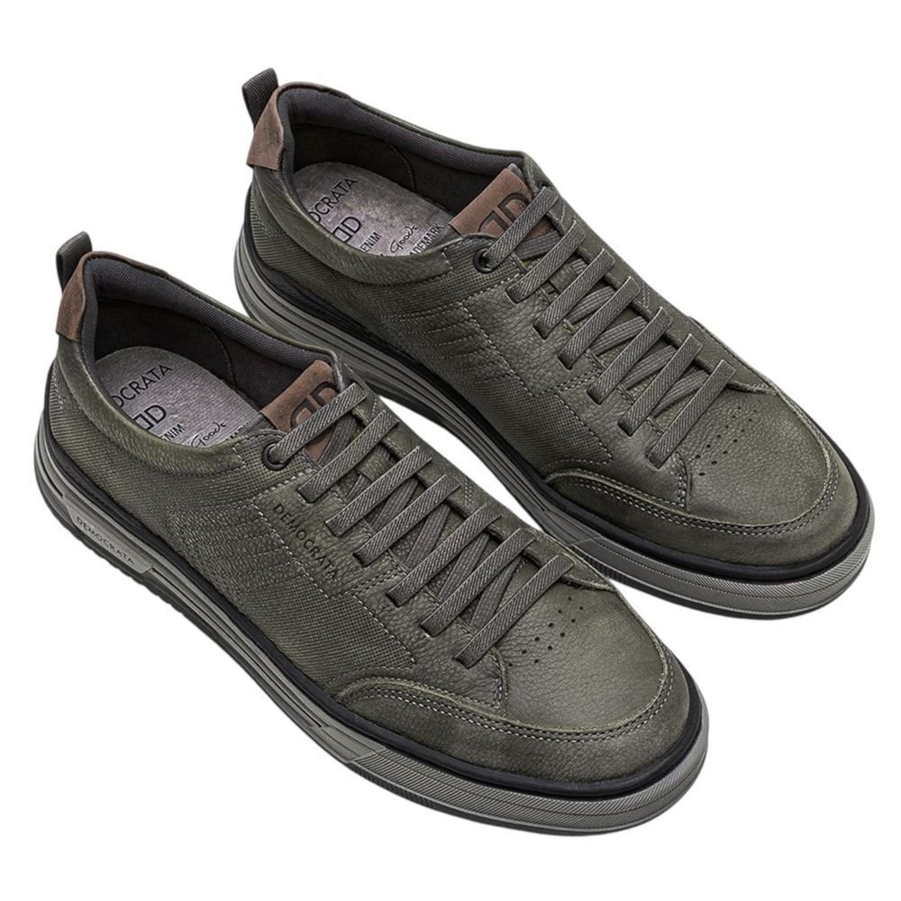 Sapatênis Democrata Denim Dylan Masculino Verde 3