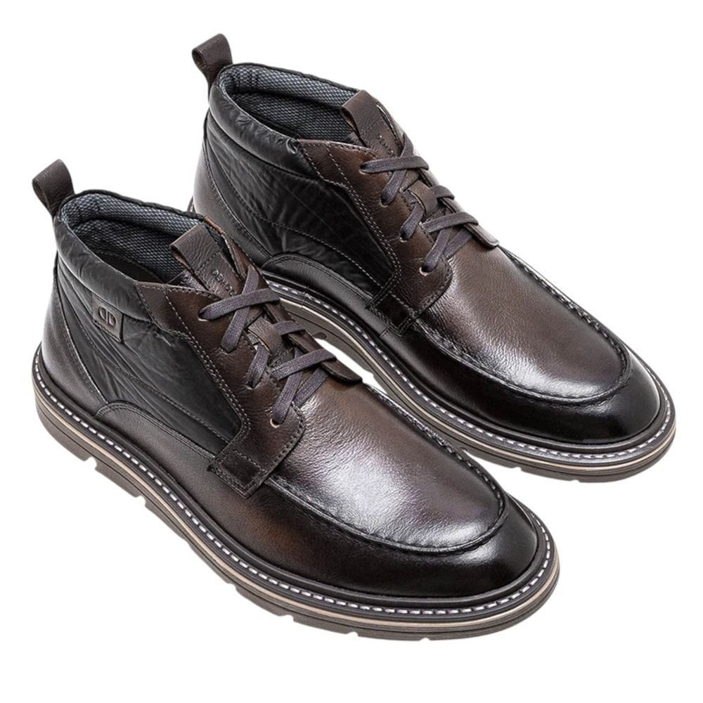 Bota Democrata Metropolitan Jeff Masculina Marrom 2