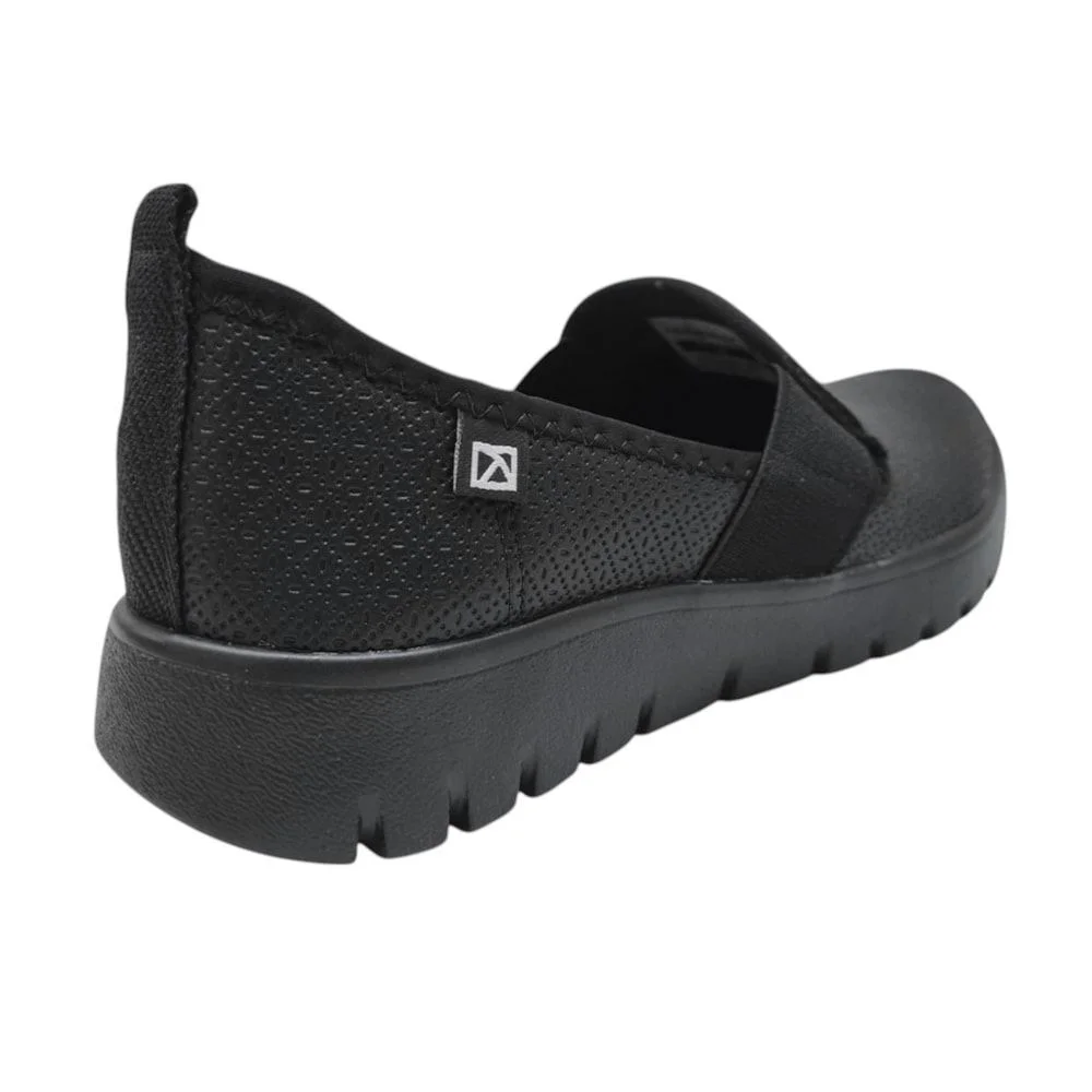 Tênis Piccadilly Fabi Rasteira Feminino Preto 4